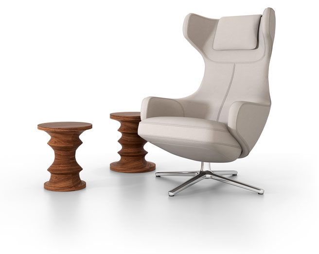 Bequemer moderner Sessel